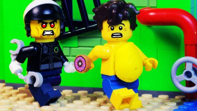 Ninja béo vượt ngục || LEGO Ninja béo vượt ngục || LEGO